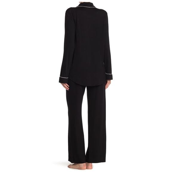 Shimera Tranquility Long Sleeve Pajama Top S Notch Collar - Picture 2 of 8